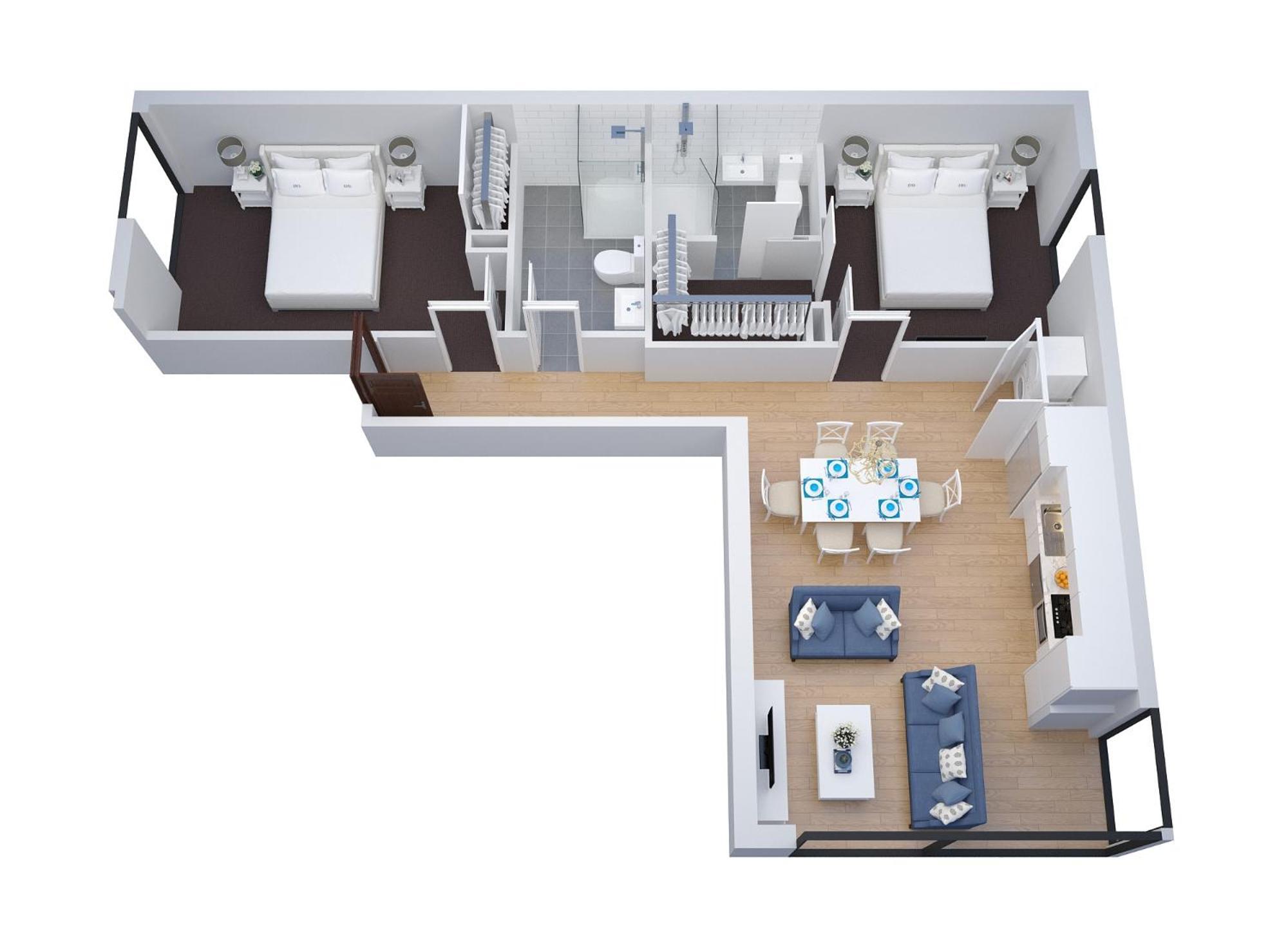 The Hamptons Apartments - St Kilda Melbourne Bagian luar foto