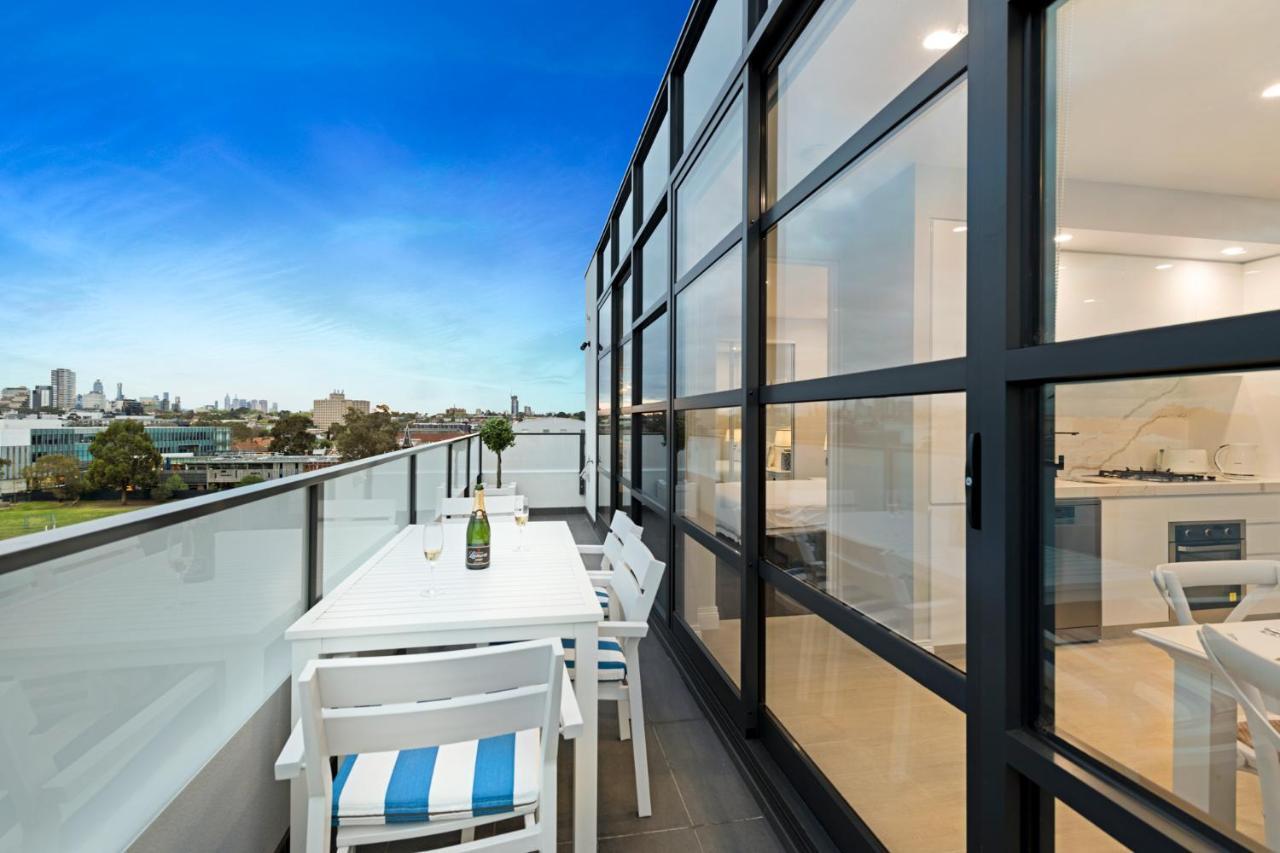 The Hamptons Apartments - St Kilda Melbourne Bagian luar foto