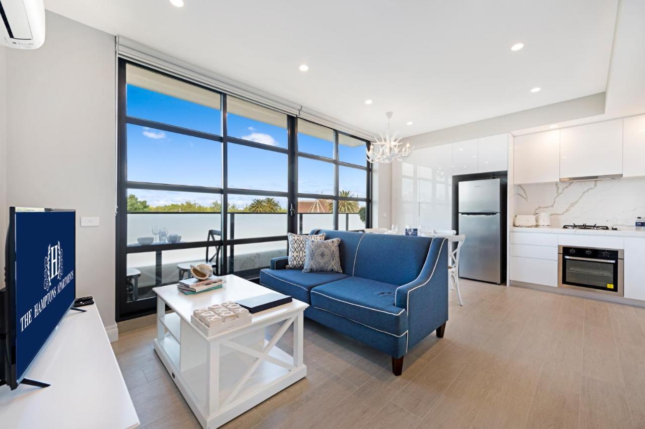 The Hamptons Apartments - St Kilda Melbourne Bagian luar foto