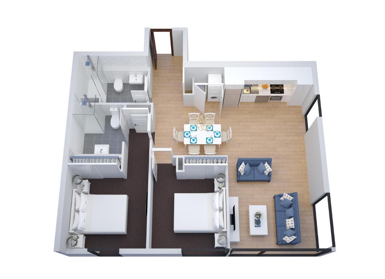 The Hamptons Apartments - St Kilda Melbourne Bagian luar foto