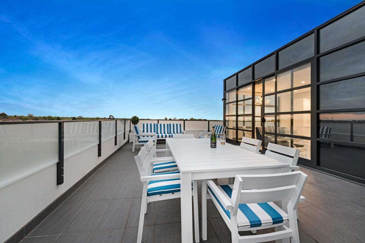 The Hamptons Apartments - St Kilda Melbourne Bagian luar foto