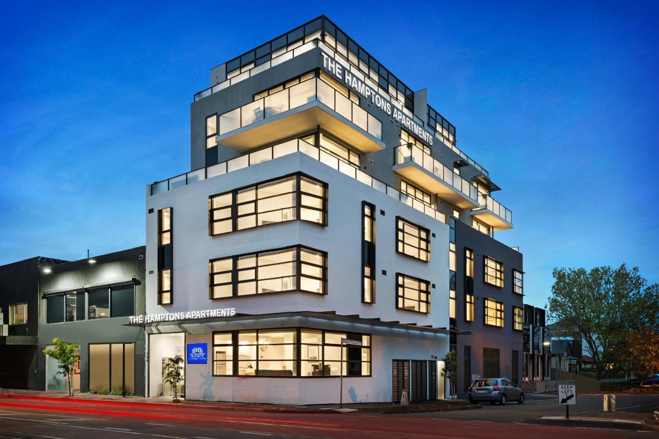 The Hamptons Apartments - St Kilda Melbourne Bagian luar foto